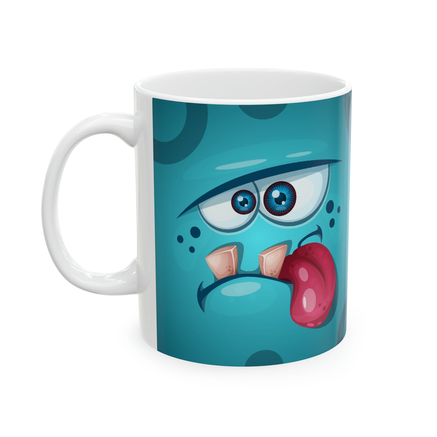 Hibbo Ceramic Mug, 11oz :: Monster Family collection