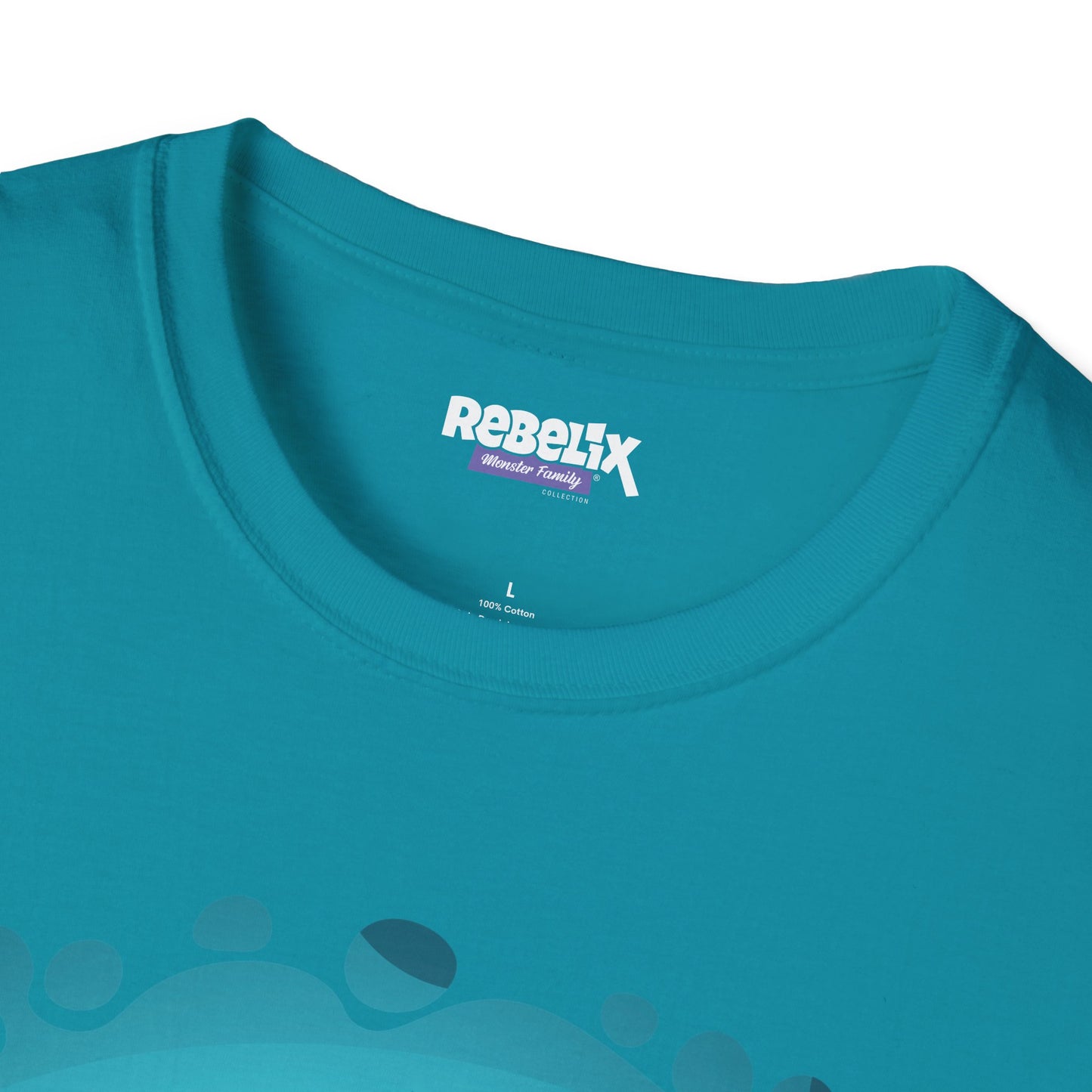 Hibbo Unisex Softstyle T-Shirt :: Monster Family collection