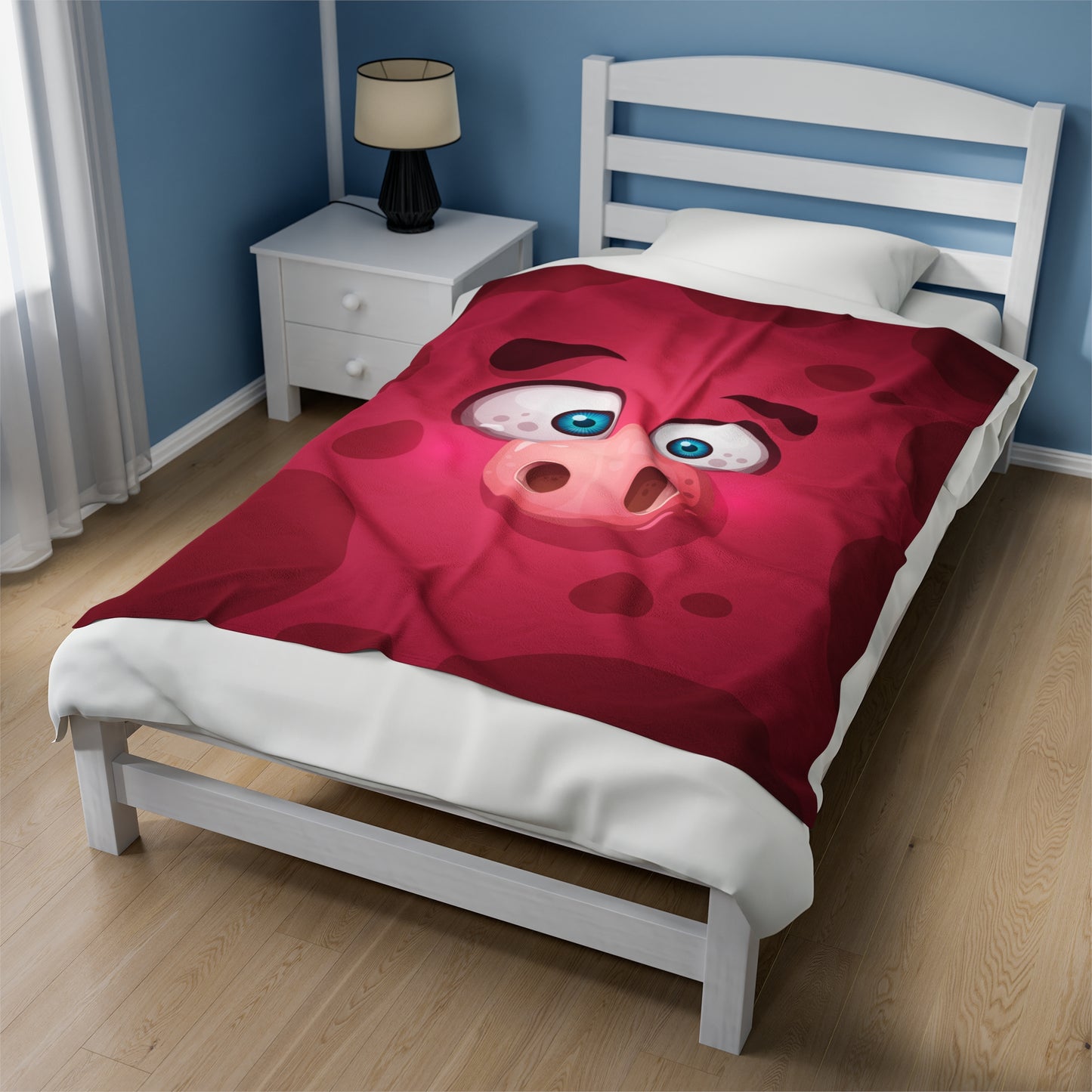 Pigor Velveteen Plush Blanket :: Monster Family collection