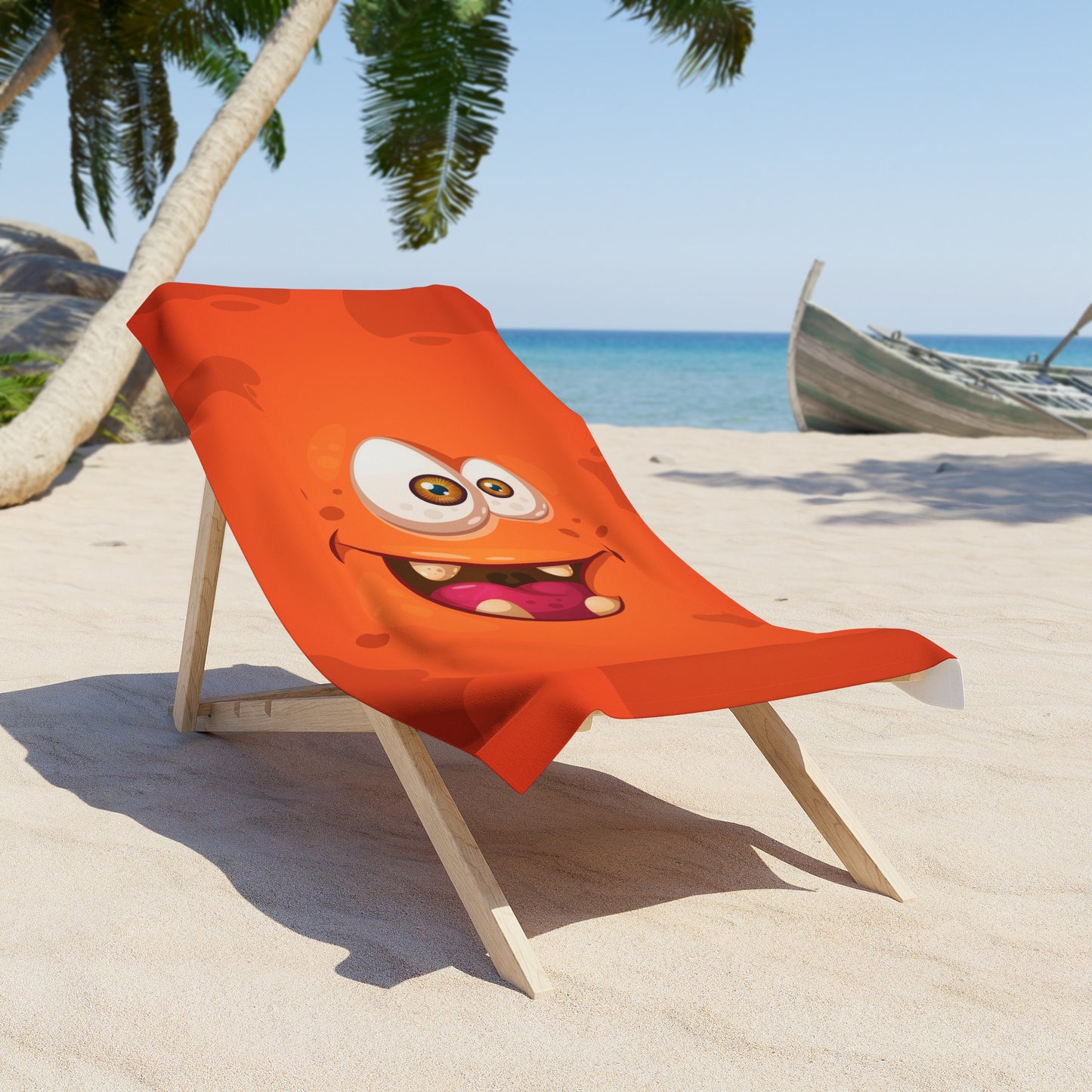 Morky Beach Towel :: Monster Family collection