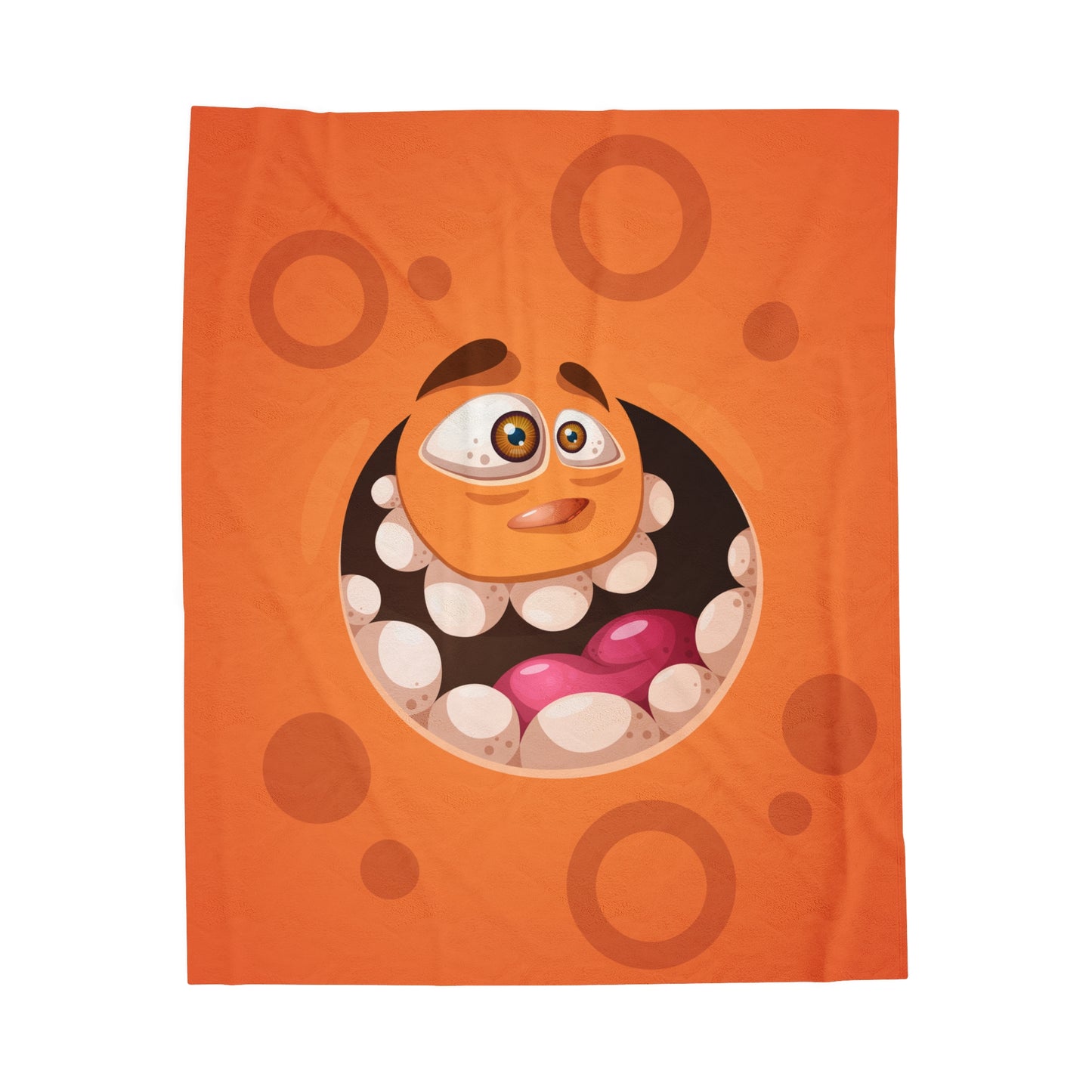 Toog Velveteen Plush Blanket :: Monster Family collection