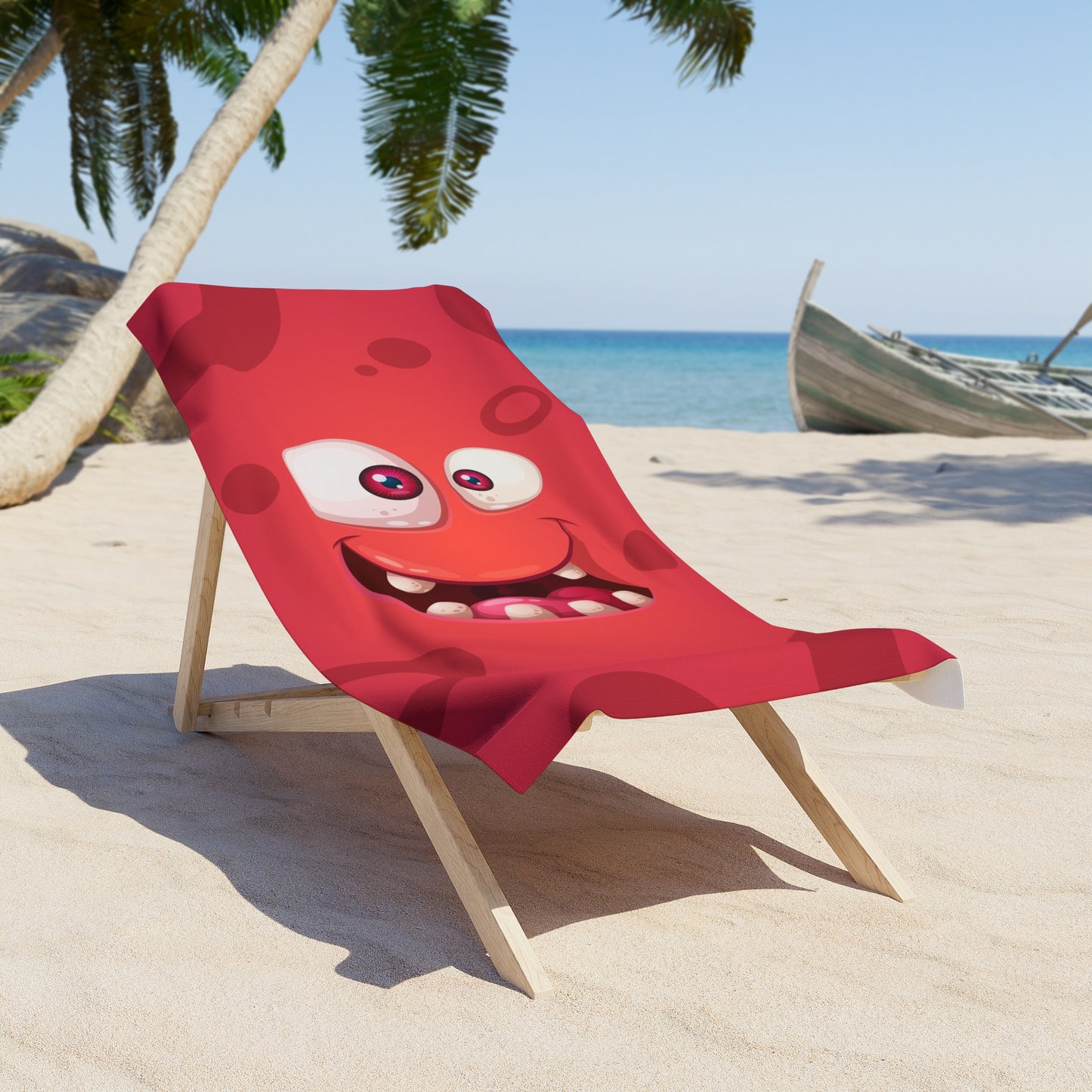 Edvard Beach Towel :: Monster Family collection