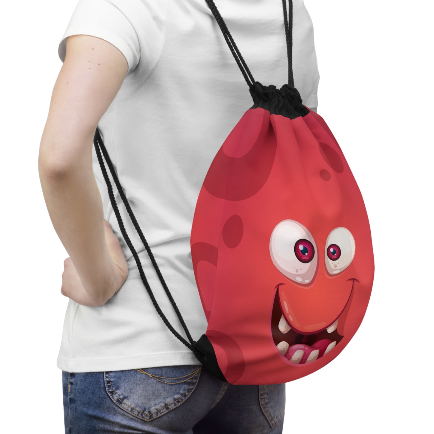 Edvard Drawstring Bag :: Monster Family collection