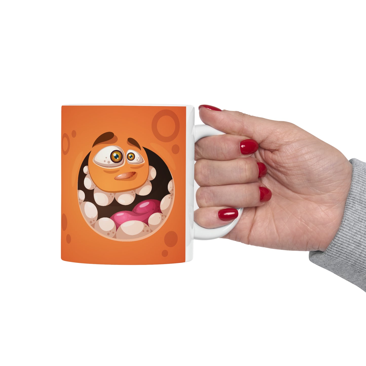 Toog Ceramic Mug, 11oz :: Monster Family collection