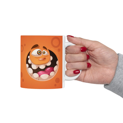 Toog Ceramic Mug, 11oz :: Monster Family collection