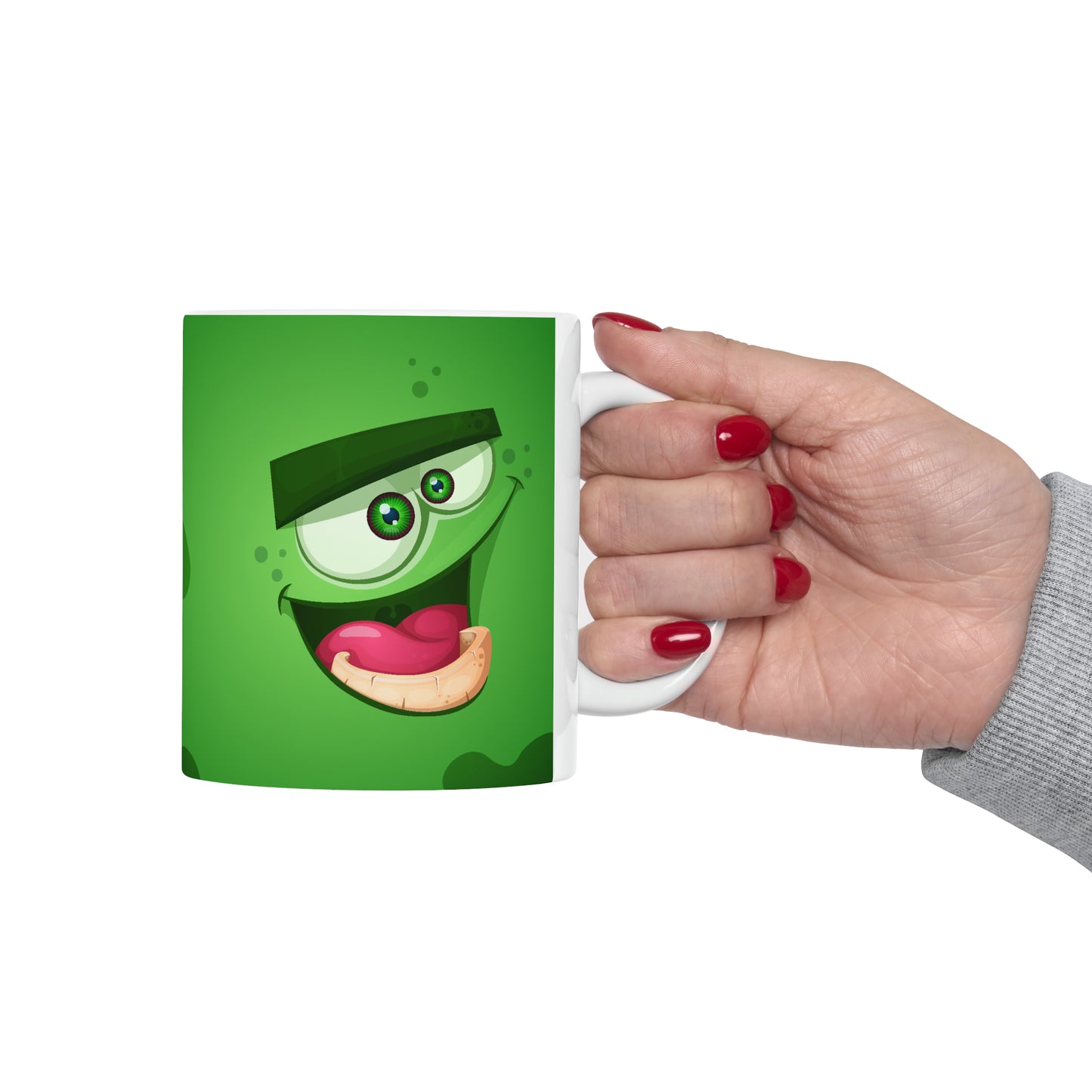 Eliot Ceramic Mug, 11oz :: Monster Family collection