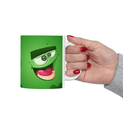 Eliot Ceramic Mug, 11oz :: Monster Family collection