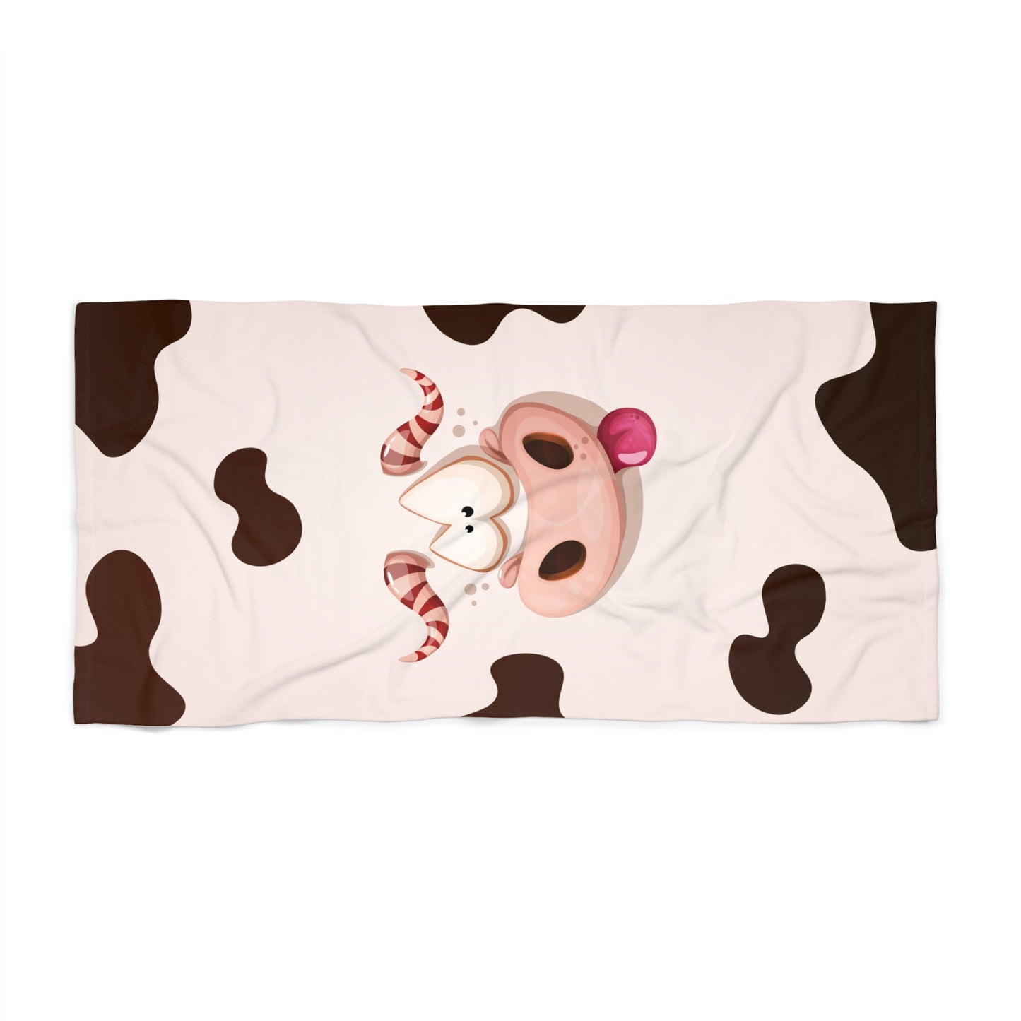 Moo Beach Towel :: Monster Family collection