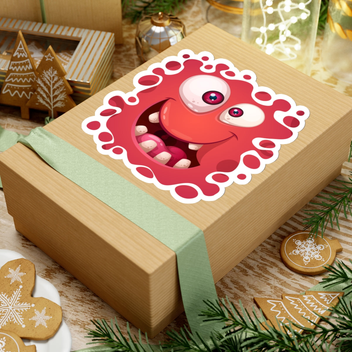 Edvard Kiss-Cut Stickers :: Monster Family collection