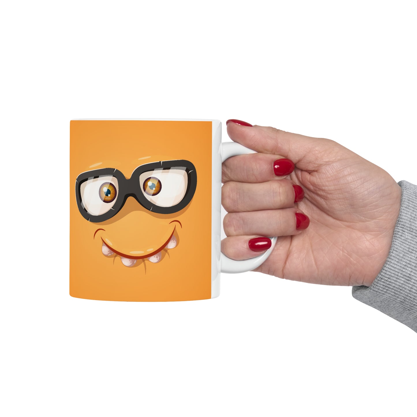 Iggy Ceramic Mug, 11oz :: Monster Family design collection