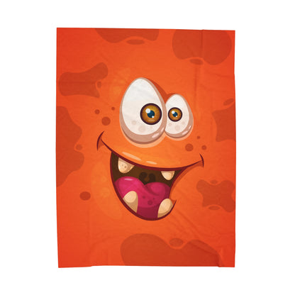 Morky Velveteen Plush Blanket :: Monster Family collection