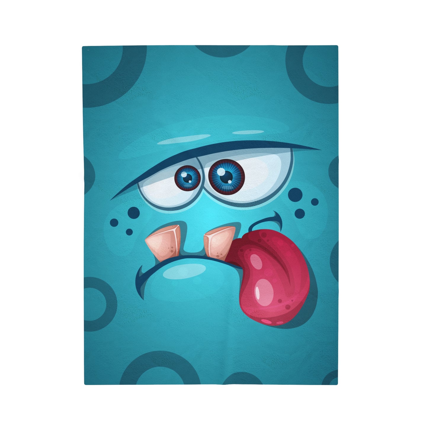 Hibbo Velveteen Plush Blanket :: Monster Family collection