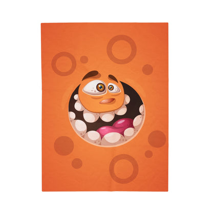 Toog Velveteen Plush Blanket :: Monster Family collection