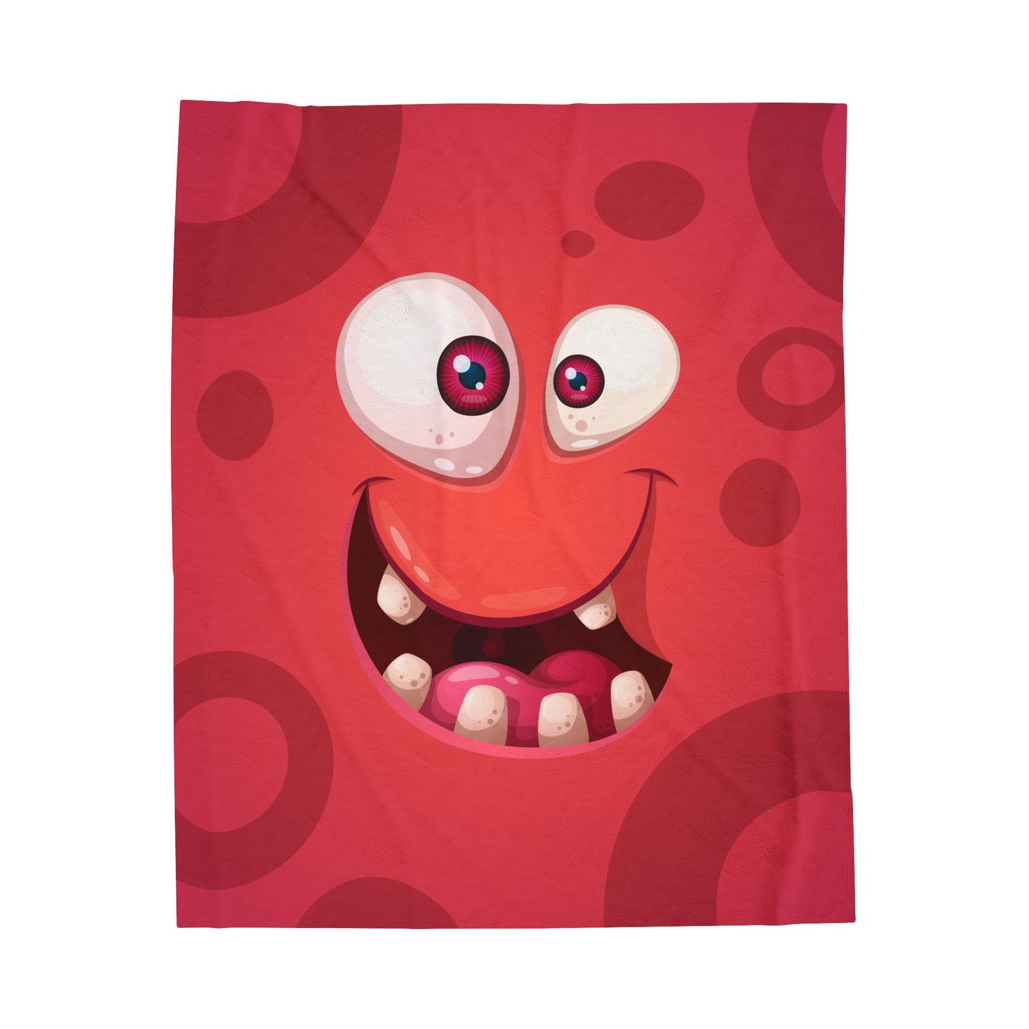 Edvard Velveteen Plush Blanket :: Monster Family collection