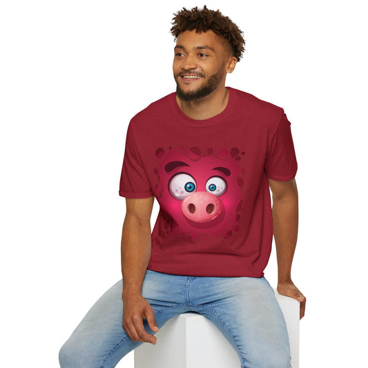 Pigor Unisex Softstyle T-Shirt :: Monster Family collection