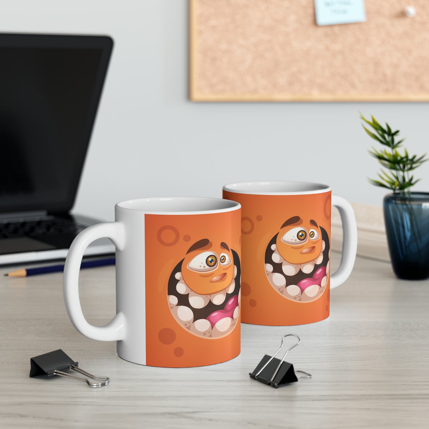 Toog Ceramic Mug, 11oz :: Monster Family collection