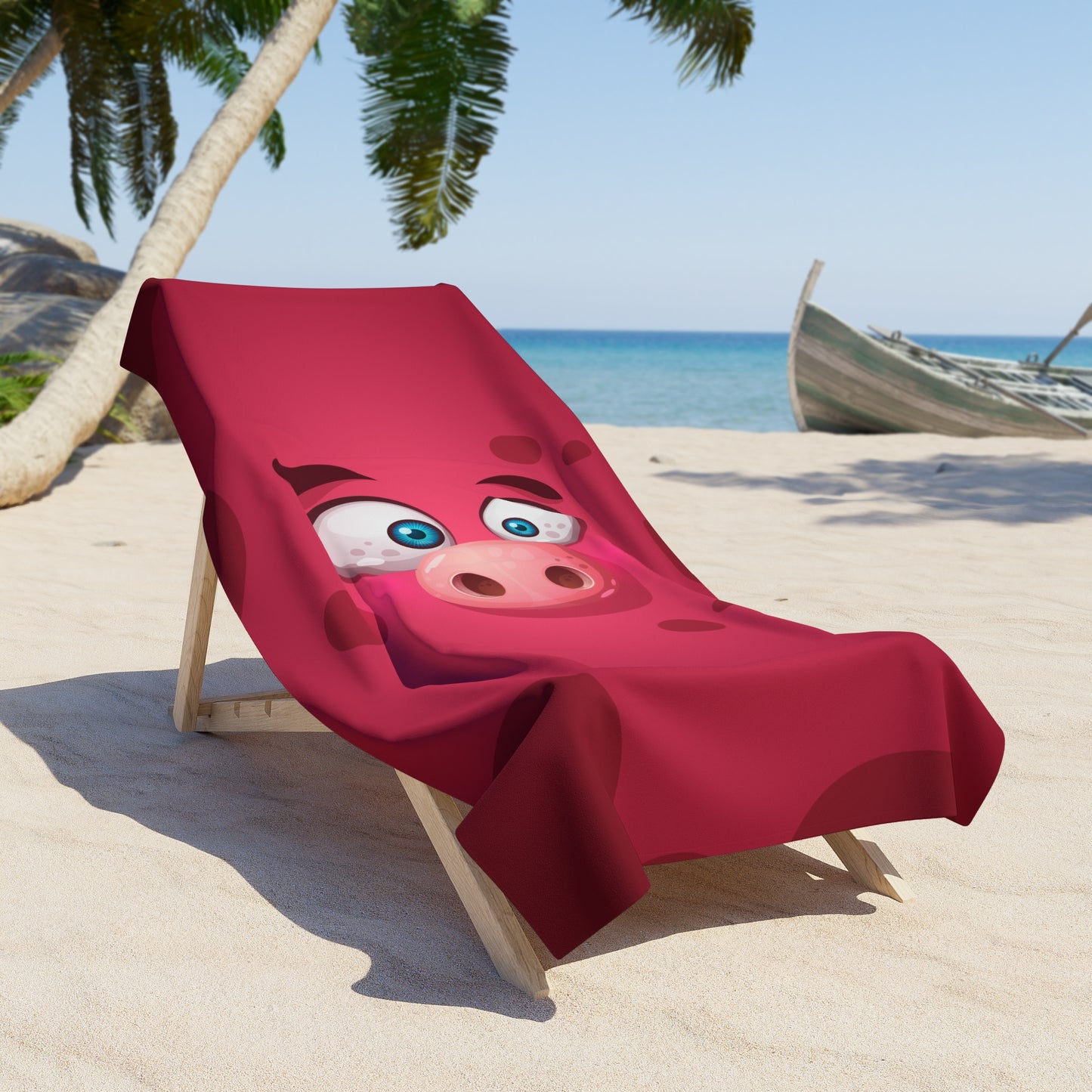 Pigor Beach Towel :: Monster Family collection