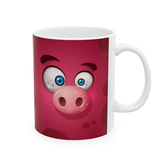 Pigor Ceramic Mug, 11oz :: Monster Family collection