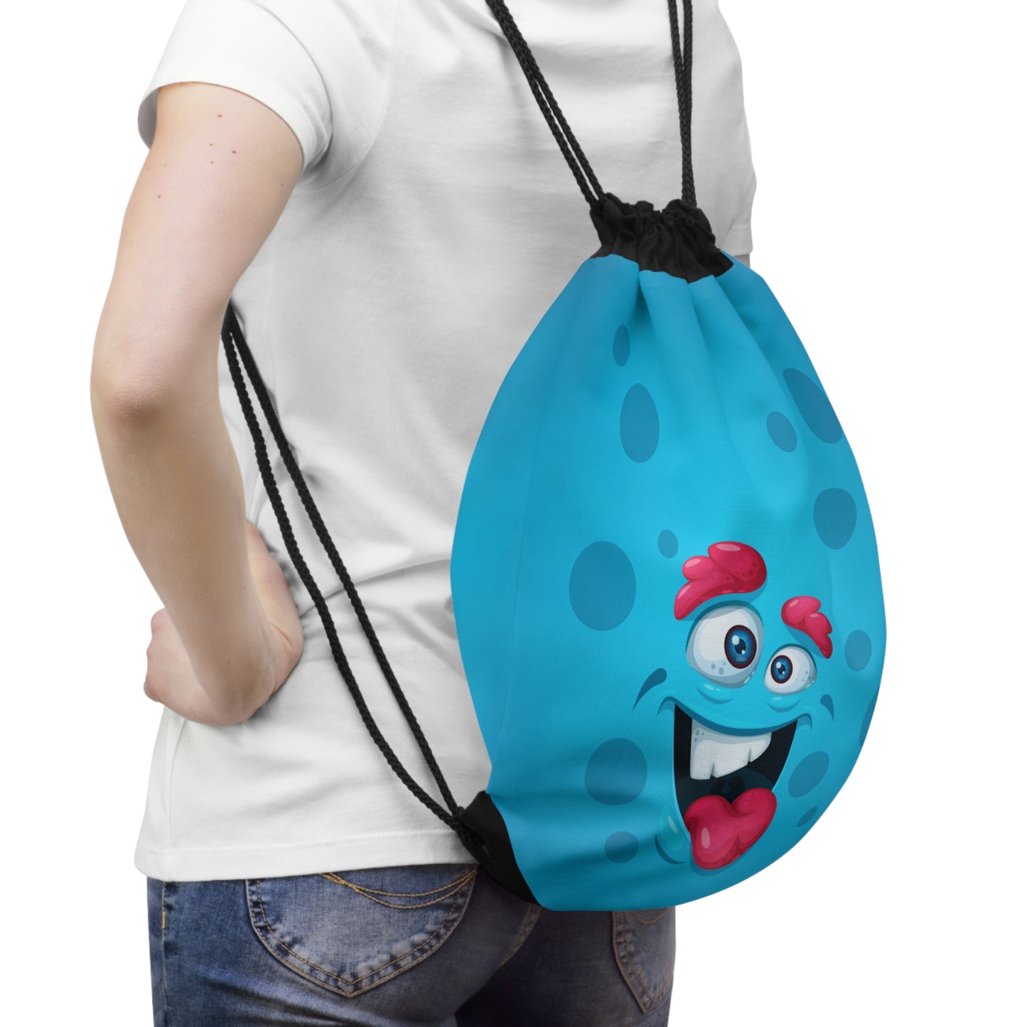 Chorky Drawstring Bag :: Monster Family collection