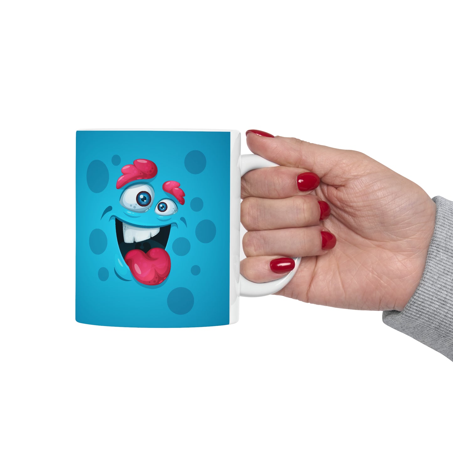Chorky Ceramic Mug, 11oz :: Monster Family collection