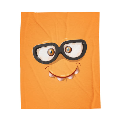 Iggy Velveteen Plush Blanket :: Monster Family collection