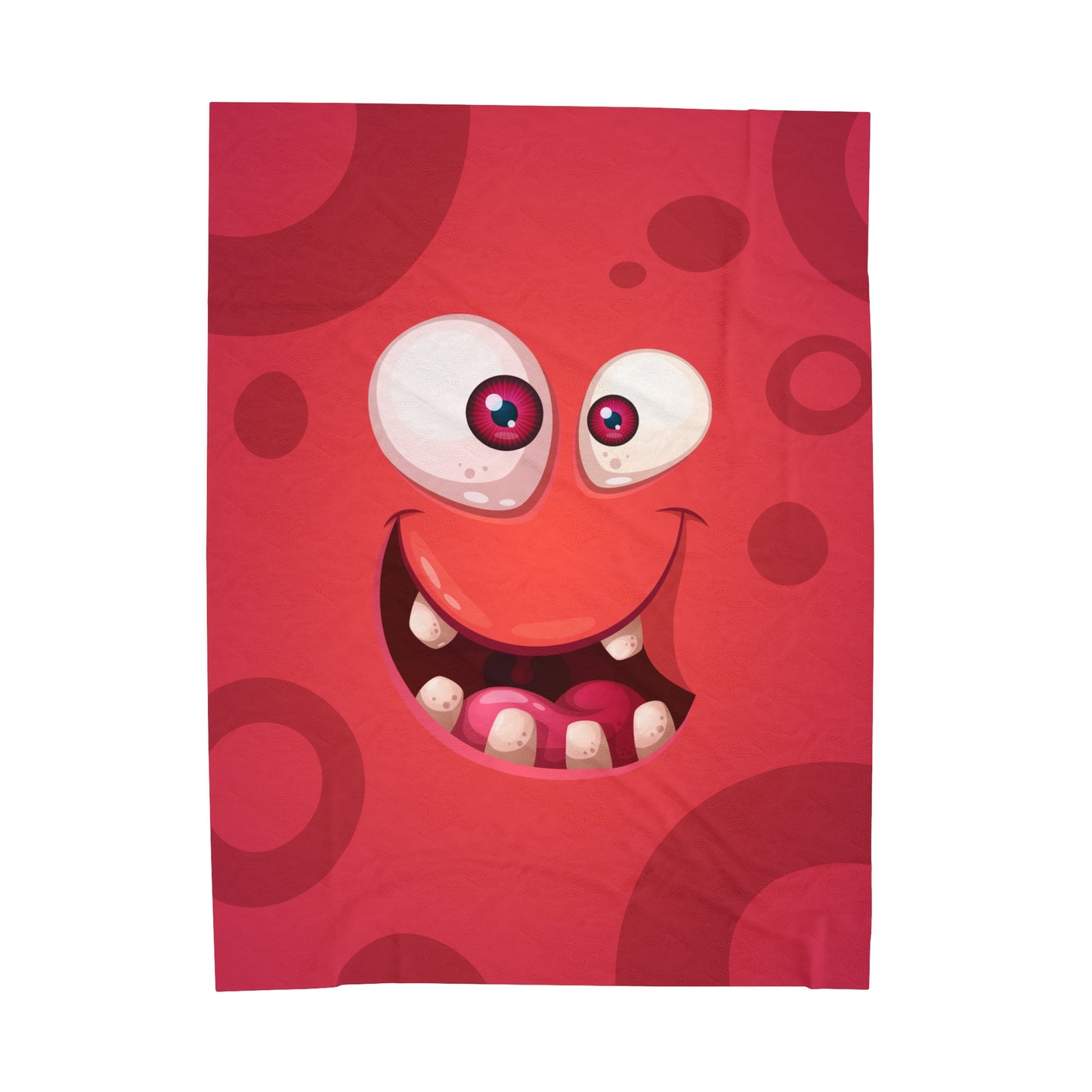 Edvard Velveteen Plush Blanket :: Monster Family collection