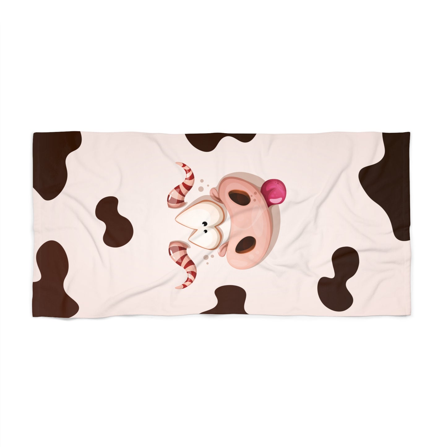 Moo Beach Towel :: Monster Family collection