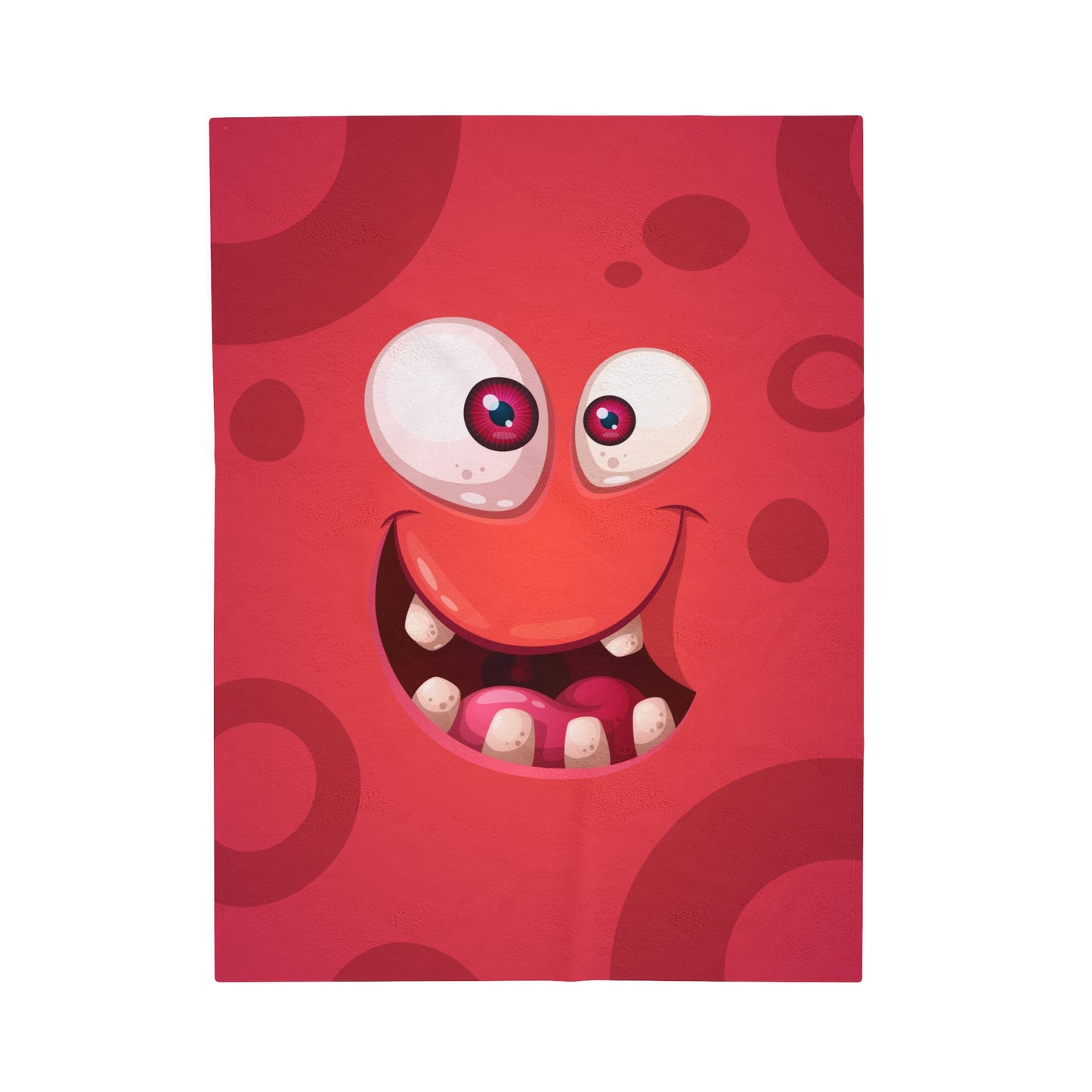 Edvard Velveteen Plush Blanket :: Monster Family collection