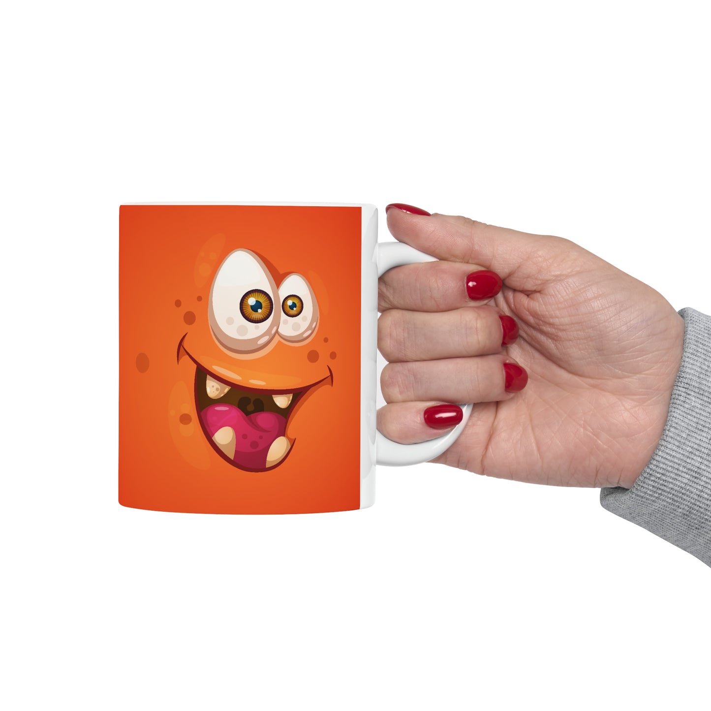 Morky Ceramic Mug, 11oz :: Monster Family collection