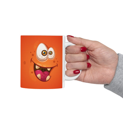Morky Ceramic Mug, 11oz :: Monster Family collection