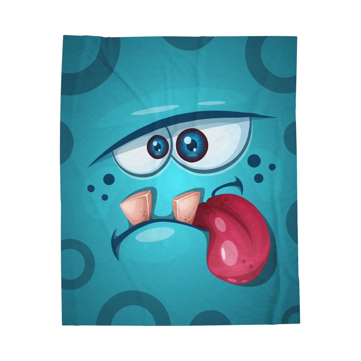 Hibbo Velveteen Plush Blanket :: Monster Family collection