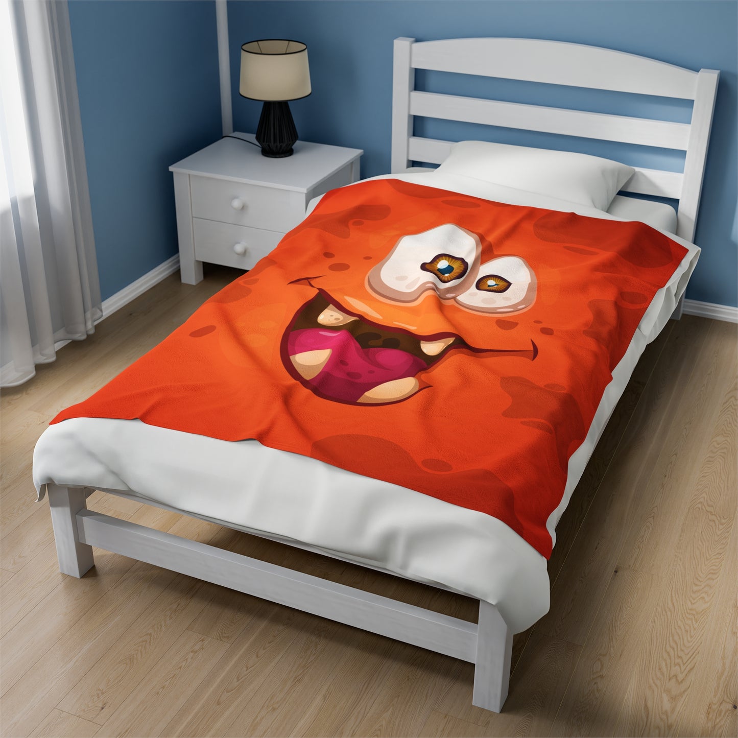 Morky Velveteen Plush Blanket :: Monster Family collection