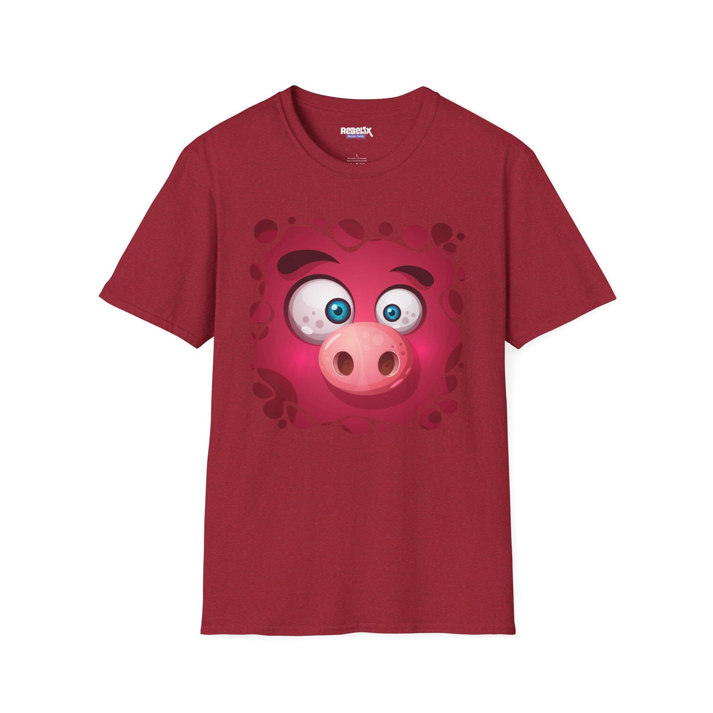 Pigor Unisex Softstyle T-Shirt :: Monster Family collection