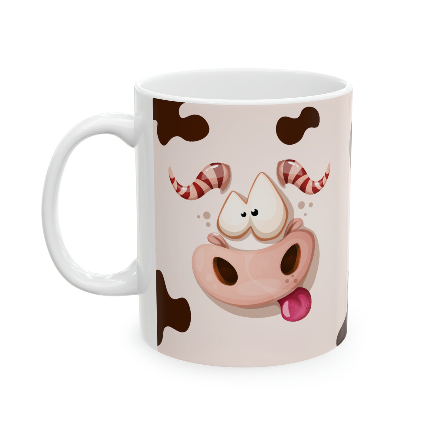 Moo Ceramic Mug, 11oz :: Monster Family collection