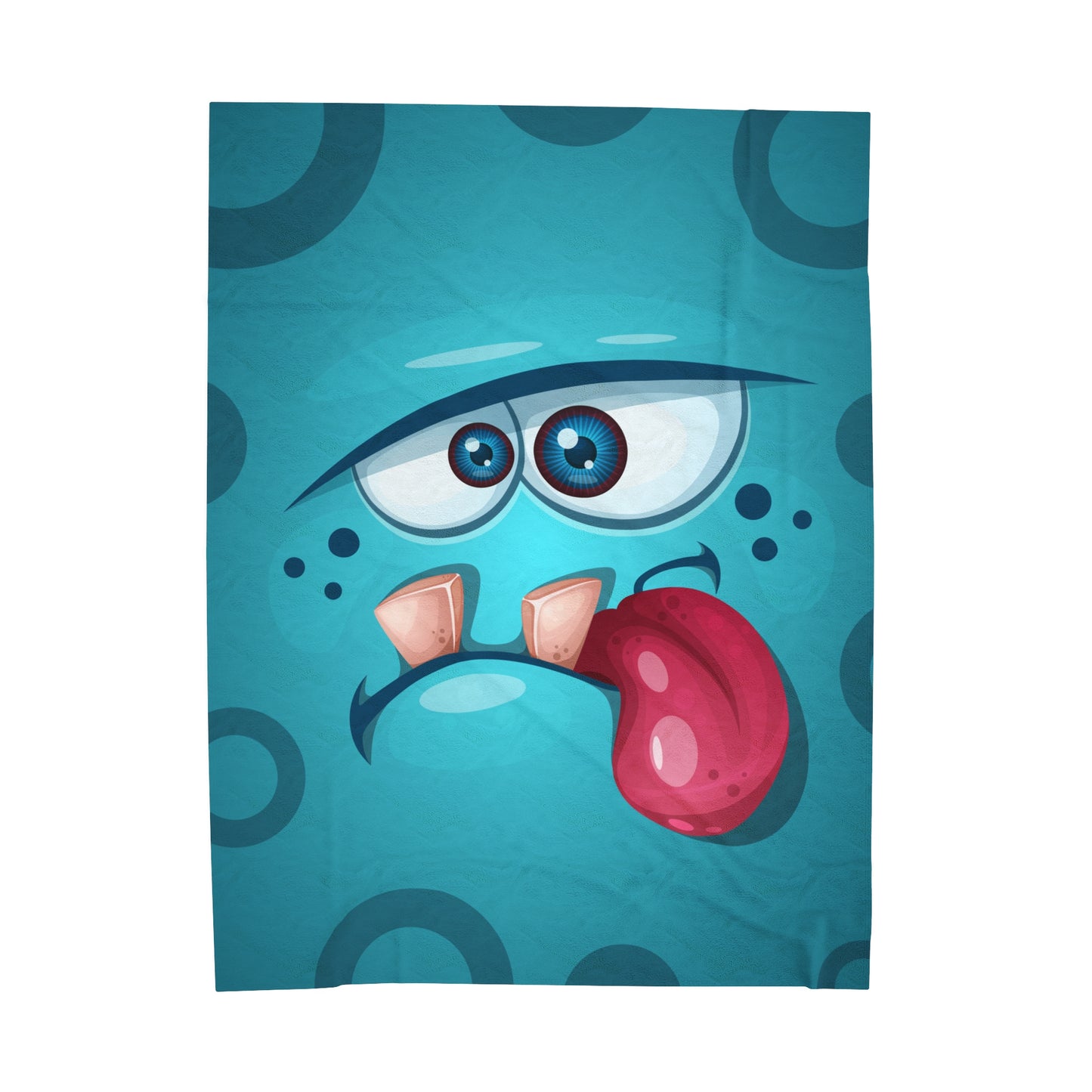 Hibbo Velveteen Plush Blanket :: Monster Family collection