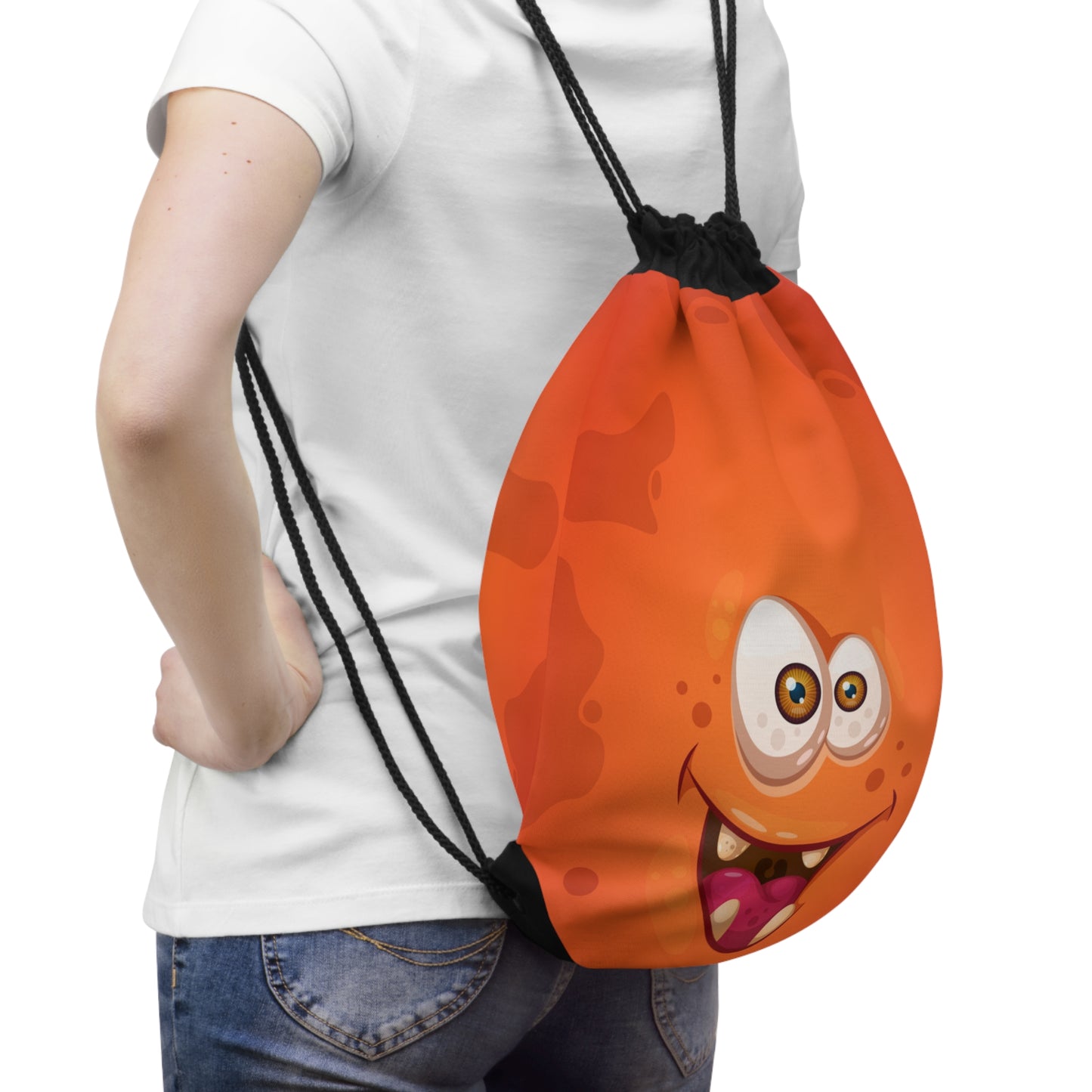 Morky Drawstring Bag :: Monster Family collection