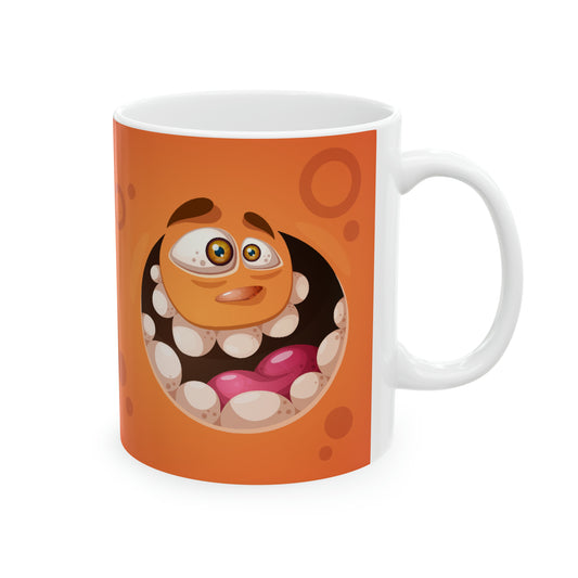 Toog Ceramic Mug, 11oz :: Monster Family collection