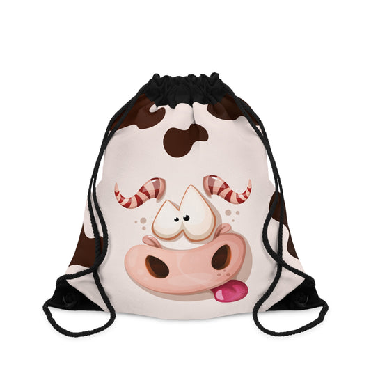 Moo Drawstring Bag :: Monster Family collection