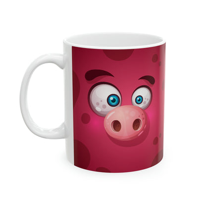 Pigor Ceramic Mug, 11oz :: Monster Family collection