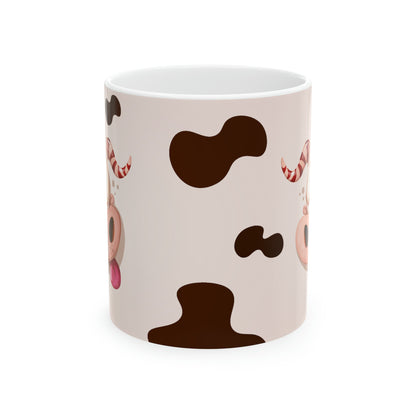 Moo Ceramic Mug, 11oz :: Monster Family collection