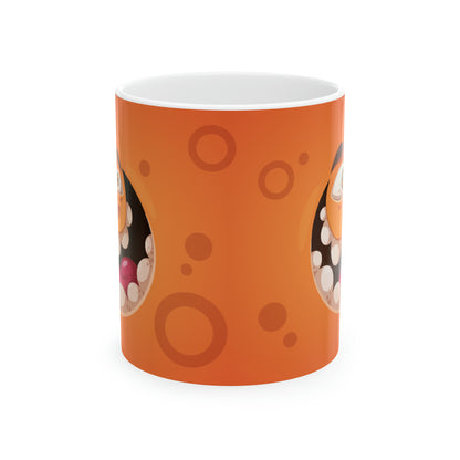 Toog Ceramic Mug, 11oz :: Monster Family collection